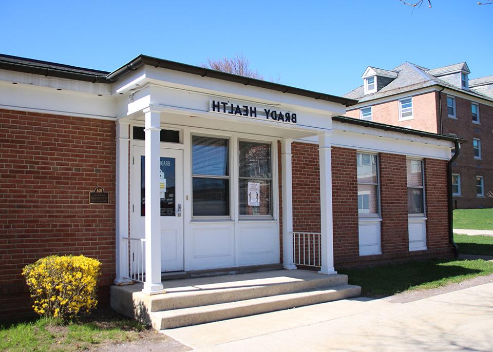 Brady Health Center entrance